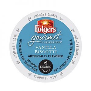 Keurig Folgers Vanilla Biscotti