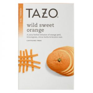 Tazo wild sweet orange tea