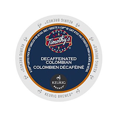 timothy's decaf Columbian