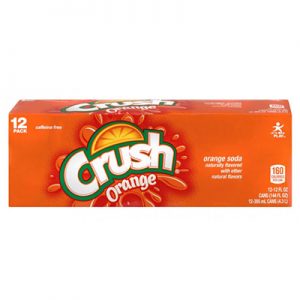 Crush Orange Pop Soda