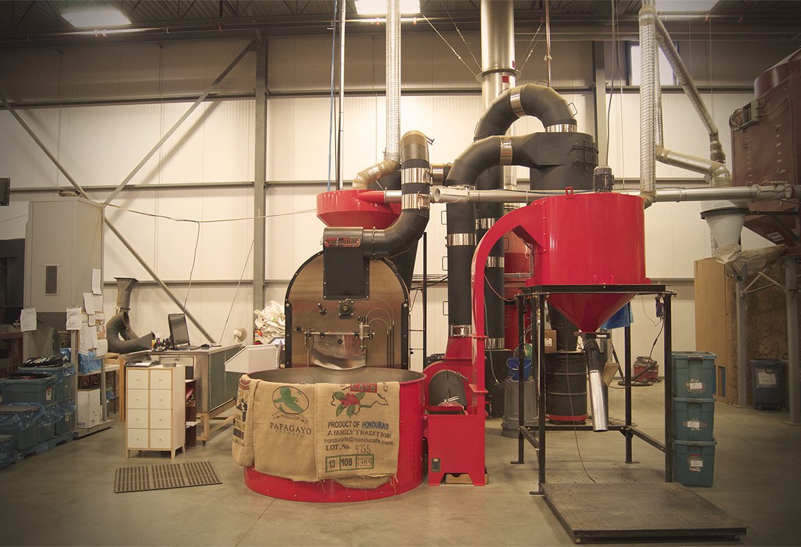 Planet Coffee Roasting Plant Calgary