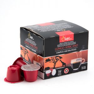 nespresso compatible capsules Lungo Africano